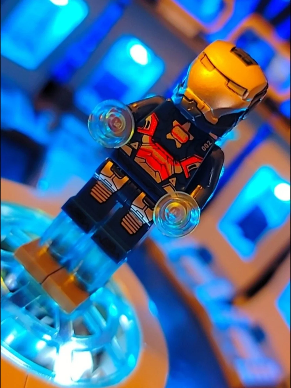 Ironman Minifigure Lego Compatible